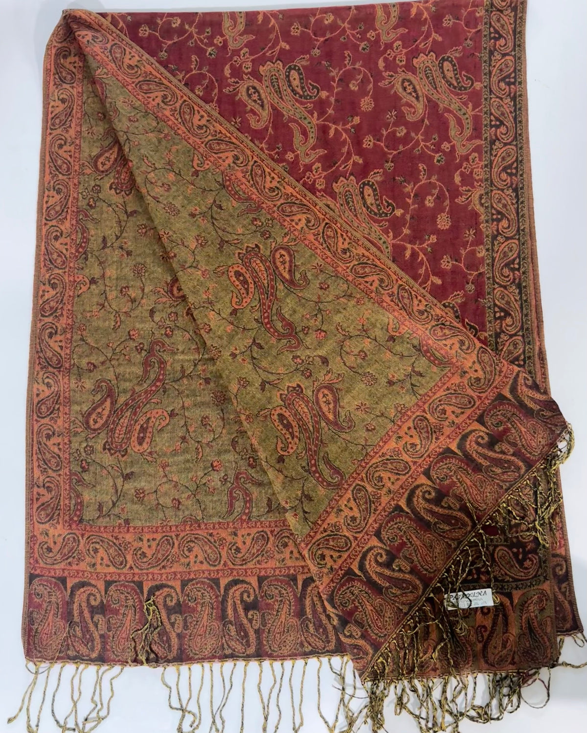 Sajora Special Mehroon+ Olive Green