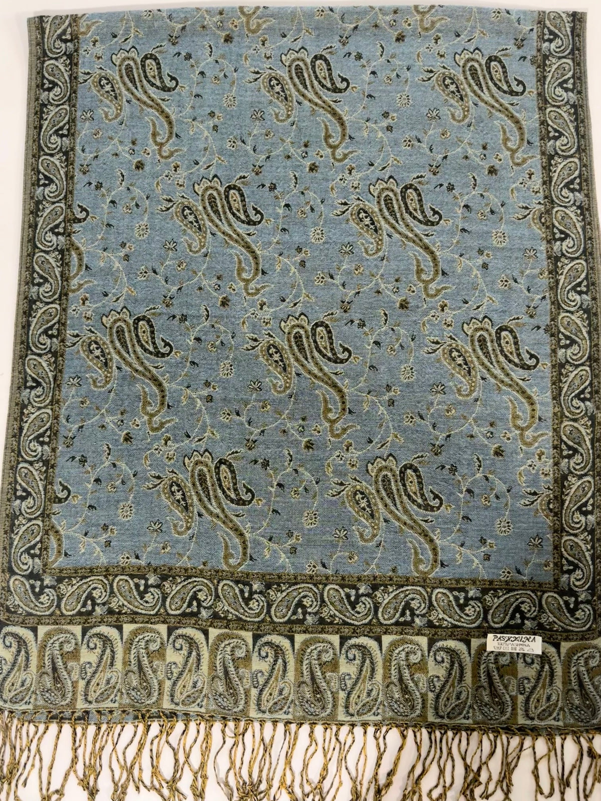 Sajora Special Ice Blue Pashmina