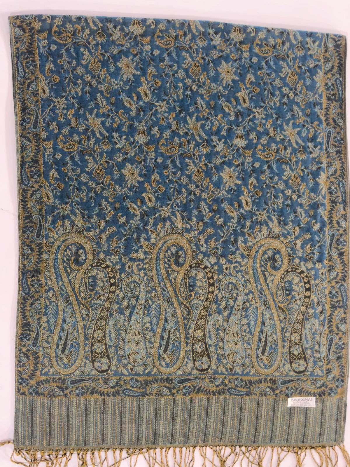 Minsha Sea Green Pashmina
